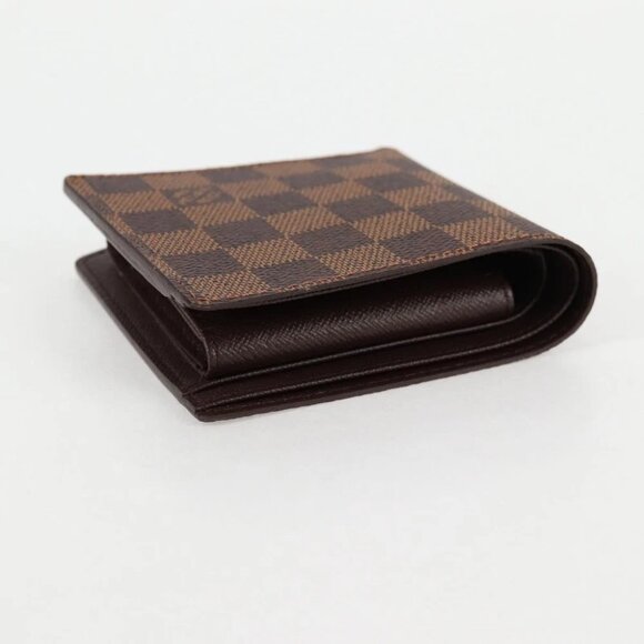 LOUIS VUITTON Damier Ebene Portefeuille Marco Bifold Wallet - Picture 5 of 14